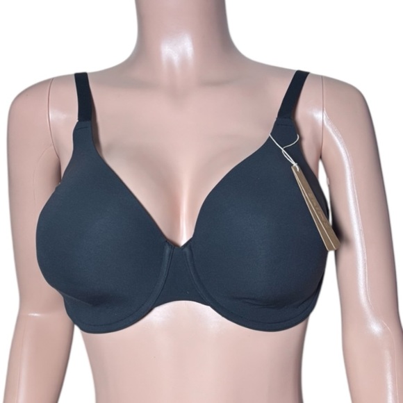 NWT SKIMS Women’s Black T-Shirt Bra - Picture 3 of 11